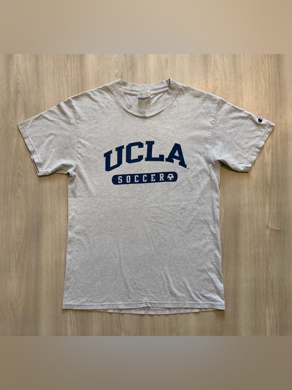 Vintage Champion Essential UCLA Soccer Tee Sz M